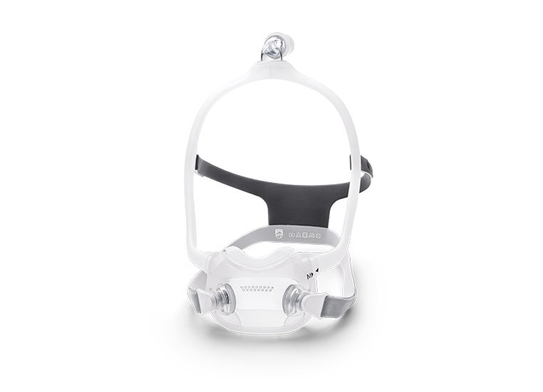 Philips Respironics DreamWear Full Face CPAP Mask with Headgear - Fit Pack Interactive Content