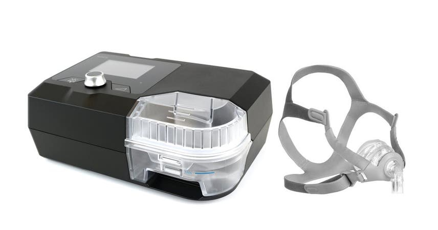 Luna II Auto CPAP Machine with Mask Bundle - Siesta Nasal Mask Shown