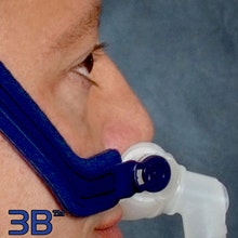 Product image for Willow Nasal Pillow CPAP Mask with Headgear - Thumbnail Image #3