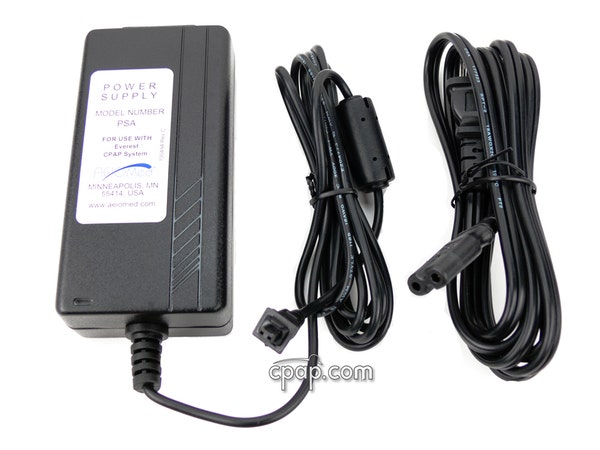Product image for Power Cord and External Power Supply for the Everest Series of CPAP Machines