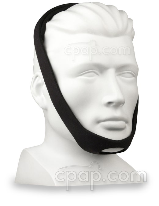 Universal Chinstrap- Angle Front -Shown on Mannequin 