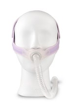 Ms. Wizard 230 Nasal Pillow Mask - Fornt Shown on Mannequin (Not Included)