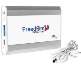 BPS Freedom V2 Travel CPAP Battery with Cable Kit