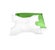 Hypoallergenic CPAP Pillow Shown with Green Pillow 