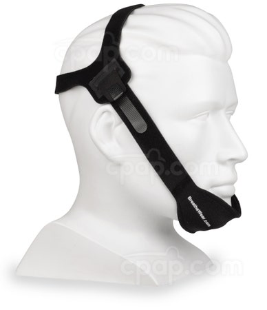 Halo Chinstrap Angled Front - Shown on Mannequin (Not Included)