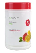 Purdoux CPAP Mask Wipes with Grapefruit and Lemon