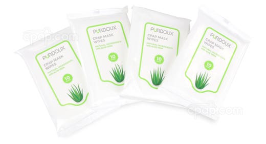 Purdoux Travel Mask Wipes with Aloe
