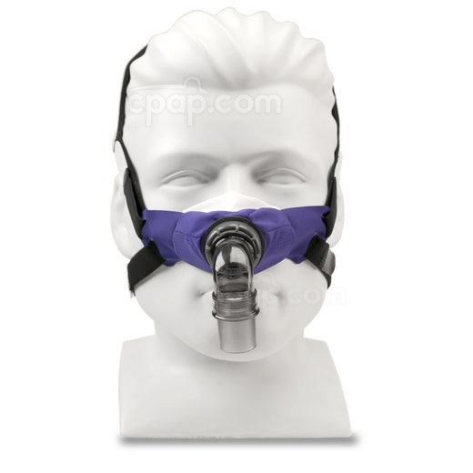 SleepWeaver 3D Nasal CPAP Mask with Headgear - Front (Mannequin Not Included)