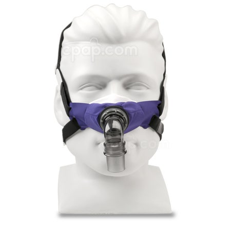 SleepWeaver 3D Nasal CPAP Mask with Headgear - Front (Mannequin Not Included)