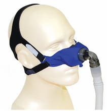 Product image for Single Size SleepWeaver Elan™ Soft Cloth Nasal CPAP Mask - Thumbnail Image #2