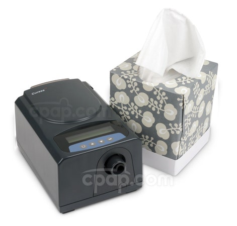 Curasa CPAP Machine - Front With Water Bottle (Not Included)