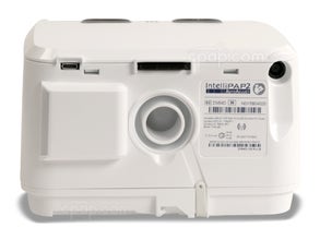 Back View of the IntelliPAP 2 AutoAdjust Auto CPAP Machine