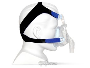Product image for EasyFit Full Face Gel CPAP Mask with Headgear - Thumbnail Image #2