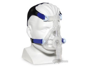 Product image for EasyFit Silicone Full Face CPAP Mask with Headgear - Thumbnail Image #1