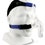 SomnoPlus Nasal CPAP Mask with Headgear - Angled View (Mannequin not Included)