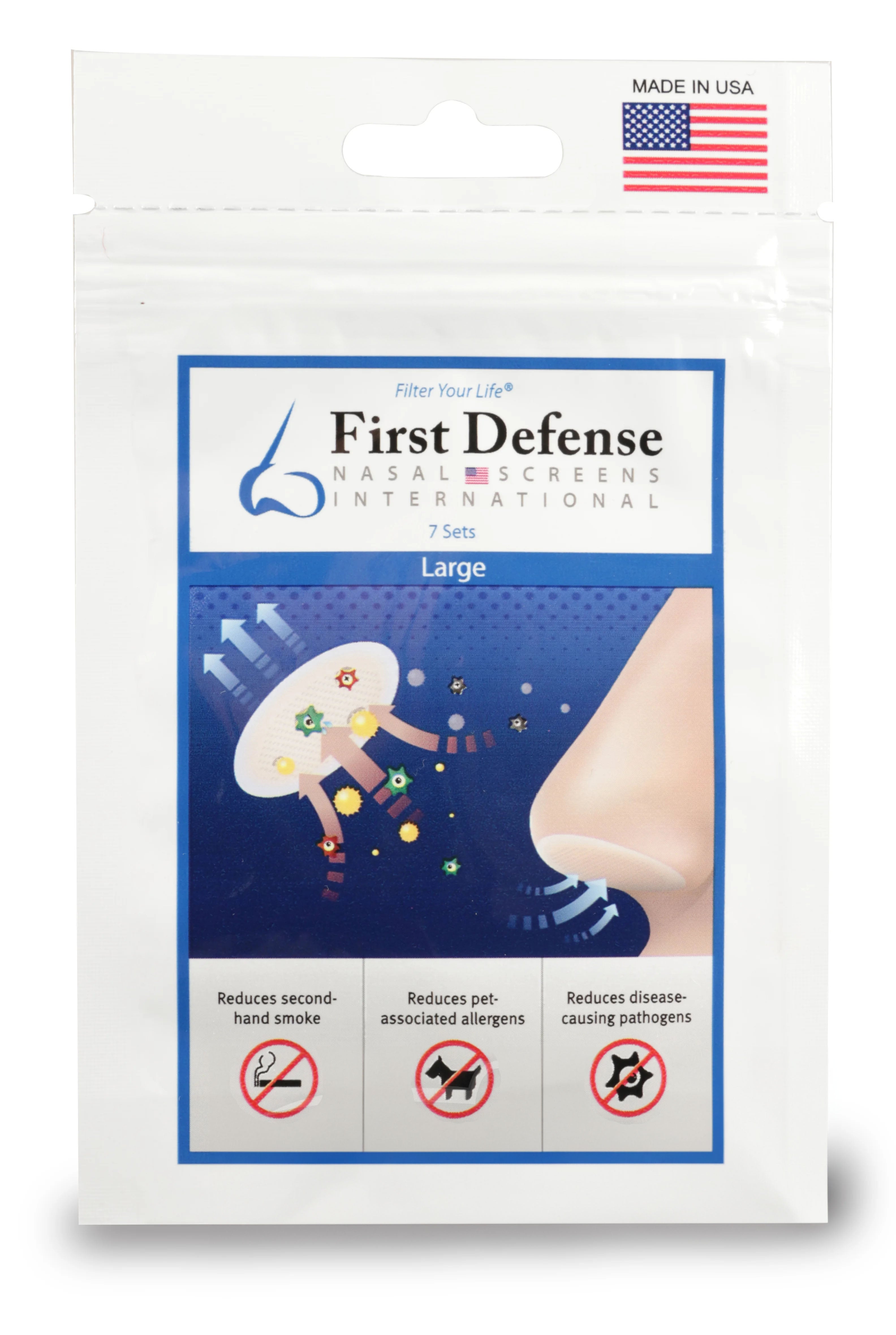 First Defense Nasal Screen - Updated Package