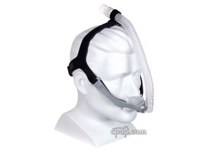 Opus 360 Nasal Pillow Mask (angle front- shown on mannequin)