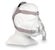 Simplus Full Face CPAP Mask with Headgear - Angled View (Mannequin Not Included)