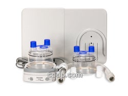 HC150 Heated Humidifier With Hose, 2 Chambers and Stand