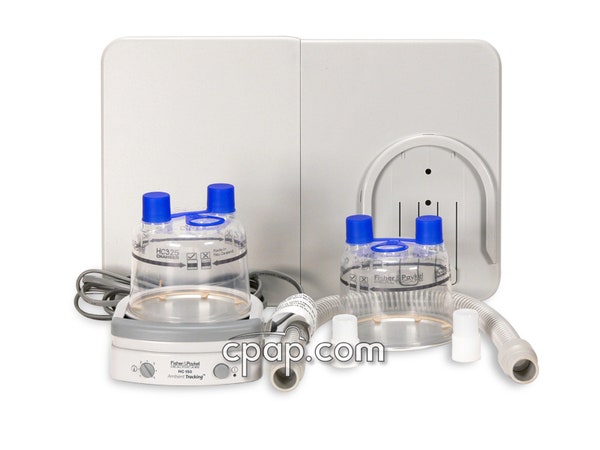 Product image for HC150 Heated Humidifier With Hose, 2 Chambers and Stand
