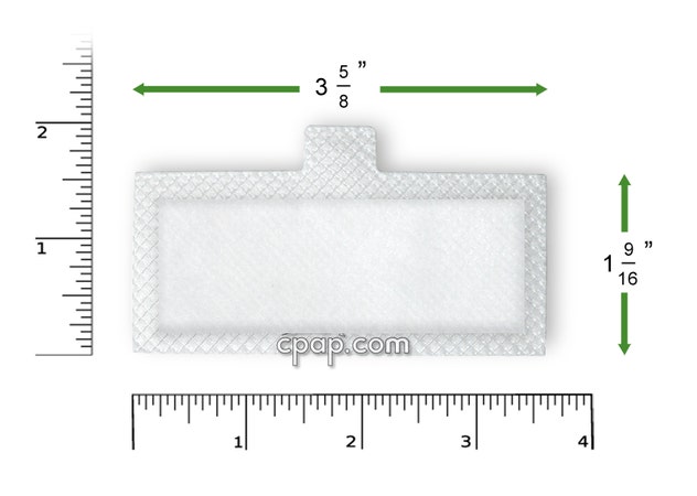 Product image for Disposable White Filters for Respironics Remstar Lite, Remstar Plus, Remstar Pro, Remstar Auto, Bipap Plus, Bipap Pro 2, Bipap Auto, Bipap ST (6 Pack)