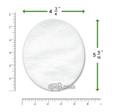 Product image for Disposable White Fine Filters for Respironics Remstar, Remstar Choice, Remstar Choice LS (1 Pack)