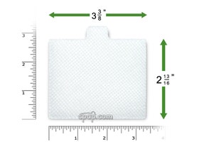 Product image for Disposable White Fine Filters for Respironics Solo, Solo LX, Solo Plus, Solo Plus LX, Remstar LX, Remstar Plus LX, Aria LX, Virtuoso LX (6 Pack)