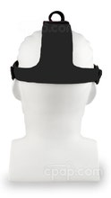 ADAM Circuit Headgear Black - Back - On Mannequin (Not Included)