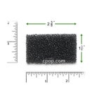 Product image for Reusable Black Foam Filters for Puritan Bennett 418 Standard (1 Pack)