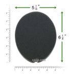 Product image for Reusable Black Foam Filters for Respironics Remstar, Remstar Choice, Remstar Choice LS (1 Pack)