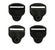 Product image for Hans Rudolph 7600 V2 Headgear Strap Clips (4 pack) - Thumbnail Image #2