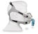 Quest Full Face CPAP Mask with Headgear - Side (Mannequin not Included) 