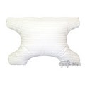 SleePAP CPAP Pillow with Pillowcase - Striped Fabric - Upright View (Pillow Not Included)