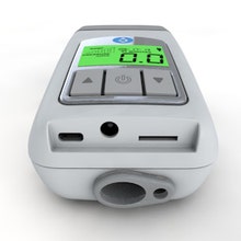 Z1 Travel CPAP Machine - Ports End View