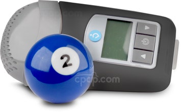 Z1 Auto CPAP Machine - Shown with Billiard Ball (Not Included)