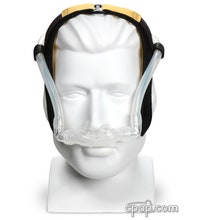 Product image for Bravo Nasal Pillow CPAP Mask with Headgear - Thumbnail Image #1