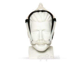 Product image for Bravo II Nasal Pillow CPAP Mask with Headgear - Thumbnail Image #1