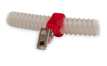 Clip for CPAP Hoses, Tubing and Bedding - Red