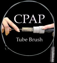 The CPAP Tube Brush - Shown with Hose - Not Included