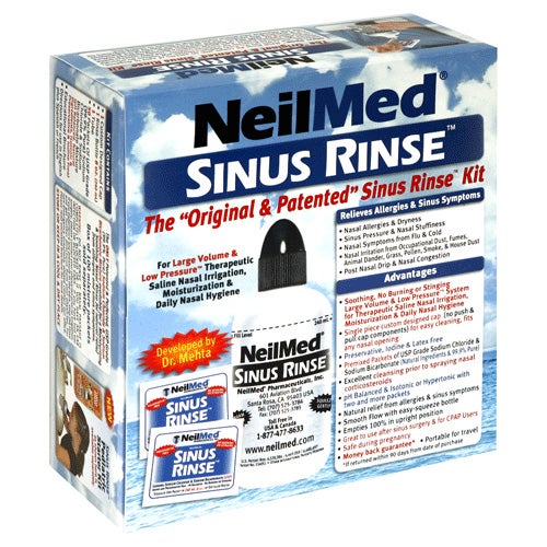 Sinus Rinse Starter Kit with 5 Packets