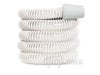Product image for Respironics Pure White 6 Foot Performance CPAP/BiPAP 19mm Diameter Tubing with 22mm Ends