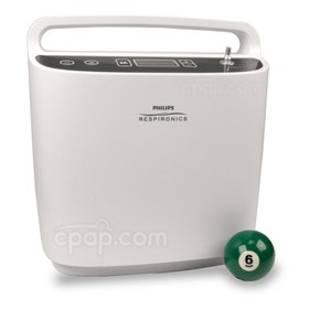 Product image for SimplyGo Portable Oxygen Concentrator with Pulse Dose and Continuous Flow