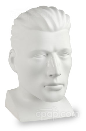 LiquiCell Nasal CPAP Cushion - Angled View (Mannequin Not Included)