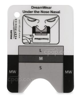 Product image for Sizing Gauge for DreamWear Nasal CPAP Mask