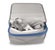 Respironics Bedside Organizer for CPAP Masks and Tubing - View of the Bag Holding a CPAP Mask and Tubing (Mask & Tubing Not Included)