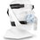 Respironics Chinstrap White - Angled View (Mask, Headgear, and Mannequin Not Included)