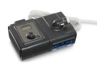 PR System One 60 Series BiPAP Auto - Shown with OPTIONAL Humidifier and Tube