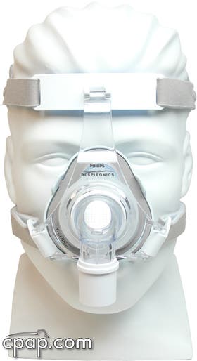 Product image for TrueBlue Gel Nasal CPAP Mask with Headgear