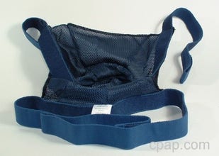 Product image for Blue Mesh Softcap Headgear for CPAP Masks - Thumbnail Image #3
