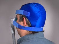 Product image for Softcap Headgear, Blue Non-Mesh - Thumbnail Image #4